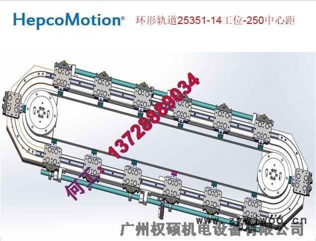 河北保定市精密环形导轨HepcoMotion集成应用解决方案终身免维护图1