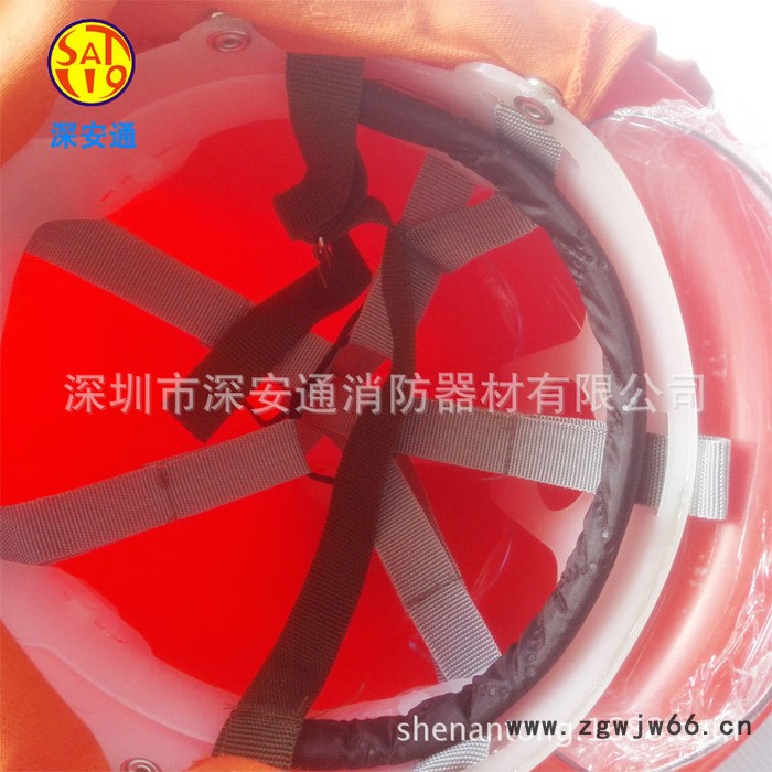 97款消防装备个人防护装备 消防头盔 消防员安全帽 抢险救援头盔图3