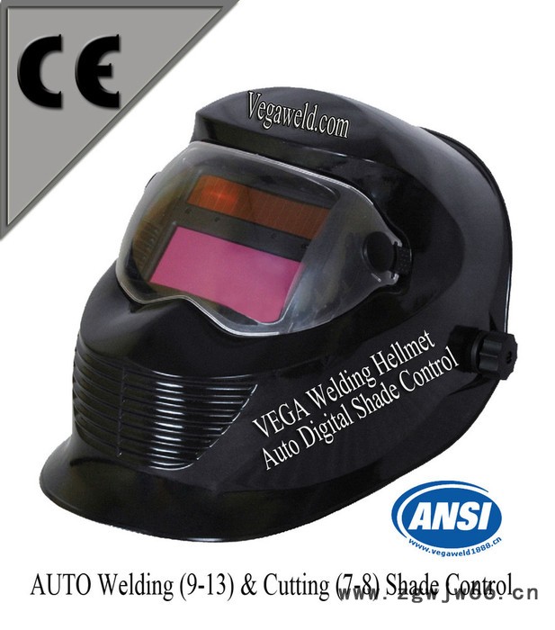 头戴式自动变光电焊面罩焊工焊接氩弧焊防护眼镜面具，焊帽图3