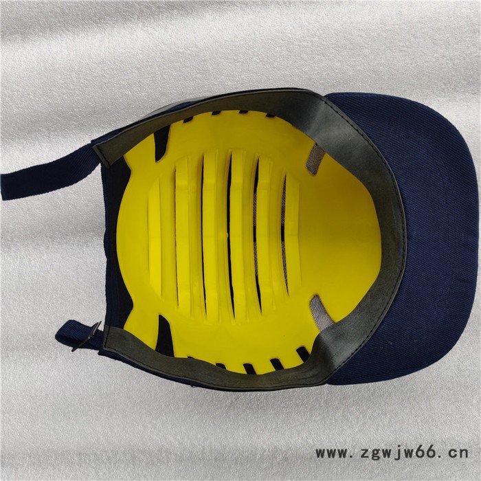 帽子铁路务工帽 轨道施工安全帽生产厂家 橘黄色职工轻便防护帽图2