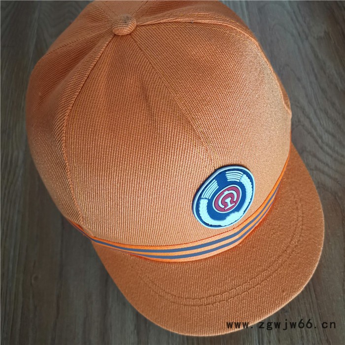 帽子铁路务工帽 轨道施工安全帽生产厂家 橘黄色职工轻便防护帽图4