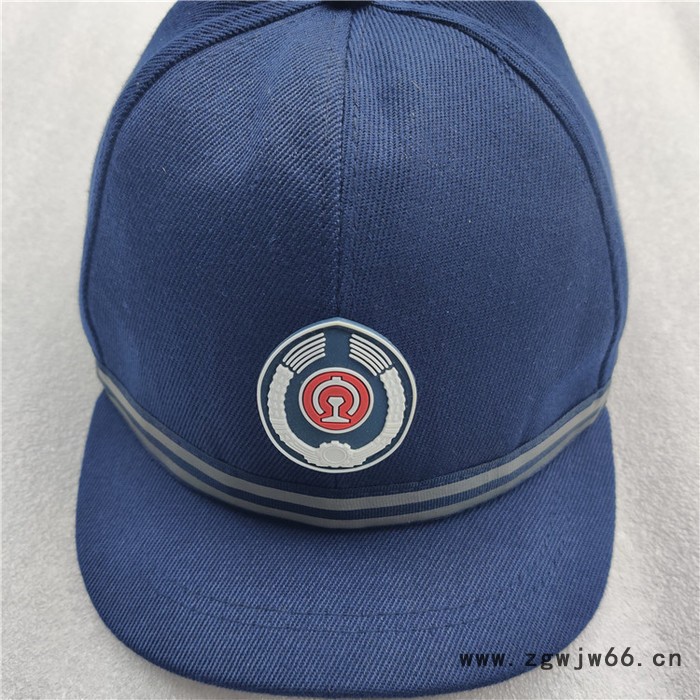 帽子铁路务工帽 轨道施工安全帽生产厂家 橘黄色职工轻便防护帽图5