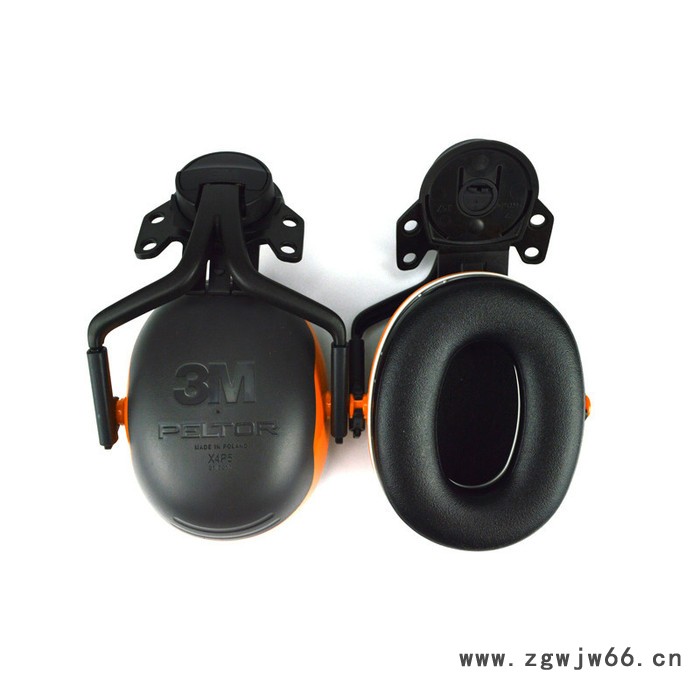 3M PELTOR X4P5E EU 挂安全帽式耳罩 防噪音 隔音 工地防护耳罩图3