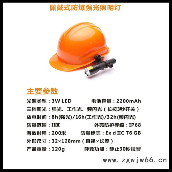 消防头戴式防爆手电筒  佩戴式防爆照明灯 强光可充电安全帽照明灯图6