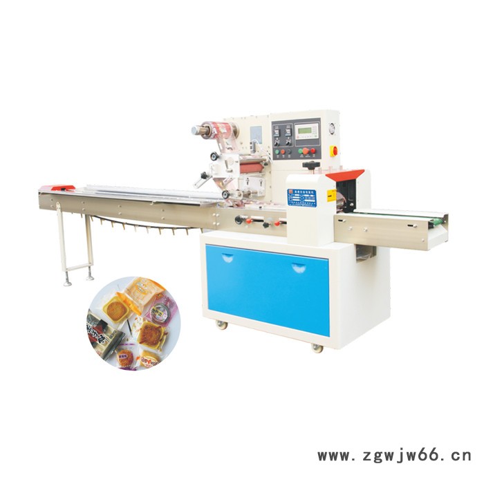 钦典QD-250全自动枕式包装机 口罩包装机现货 防护服防护眼镜面包糖果刀叉餐具套袋打包机图3