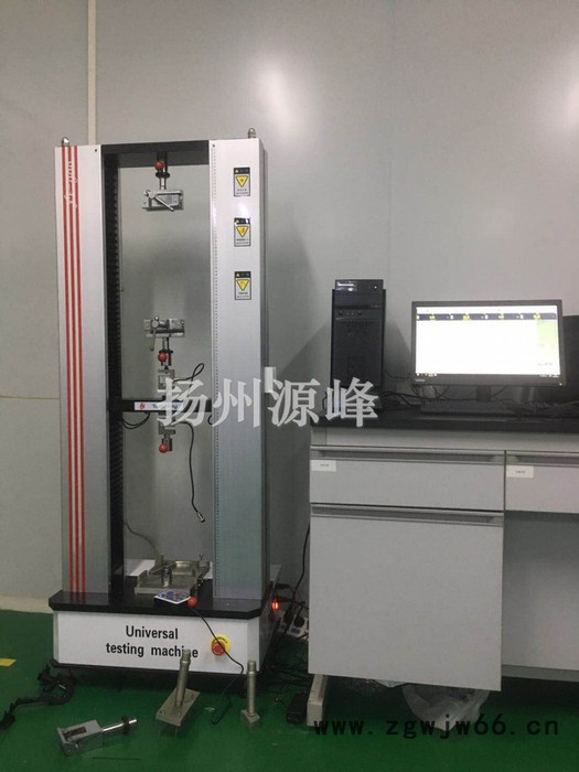 源峰YF-900安全帽穿刺试验机 安全帽耐冲击测试仪 安全帽穿刺力测试机 双柱电脑拉力试验机 50KN拉力机图3