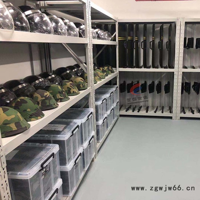 中联信展示架物资架锹镐架背包安全帽货架装备架产品陈列架双层物资架图7