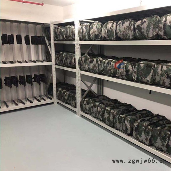 中联信展示架物资架锹镐架背包安全帽货架装备架产品陈列架双层物资架图8