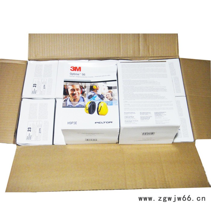 3M PELTOR H9P3E 挂安全帽式耳罩 防噪音 隔音 工地防护耳罩图2