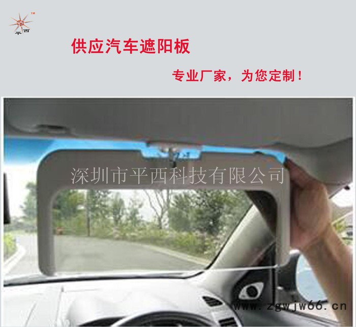 安全！司机日夜两用防眩护目镜，液晶透明遮阳板，防晒抗光太阳板图3