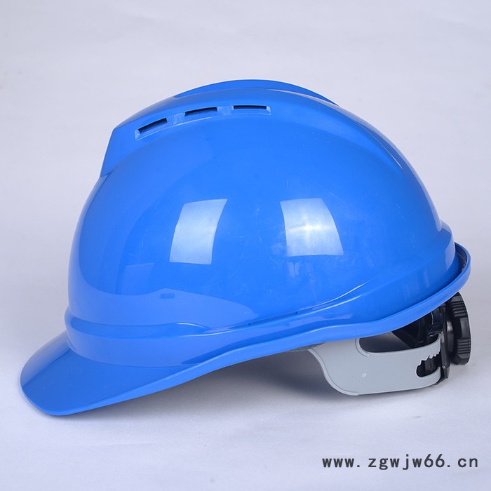 安全帽 abs安全帽工地建筑工程消防安全帽防尘护头透气安全帽logo 安玛特安全帽图2