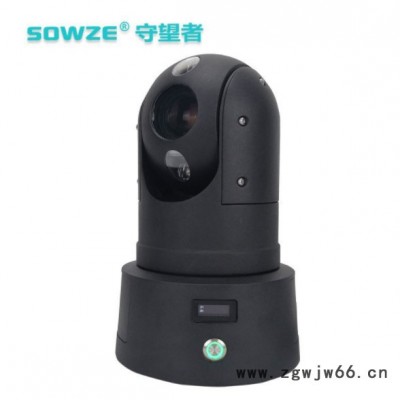 守望者sowze装修电力工地野外专用经济型布控球 带GPS/WiFi/4G蓝牙 人脸 安全帽 自带电池一体布控球