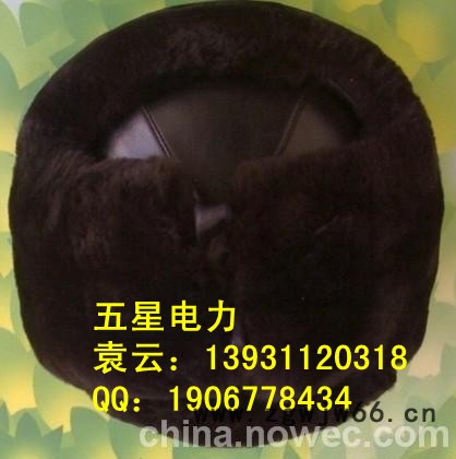 供应【棉安全帽】羊剪绒安全帽价格-羊剪绒安全帽大小可调节-羊绒安全帽图1