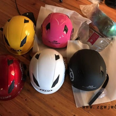 批发 头盔 安全帽 电动车头盔 夏季防晒头盔夏盔加厚加大镜片 JL-316A夏盔 夏季头盔