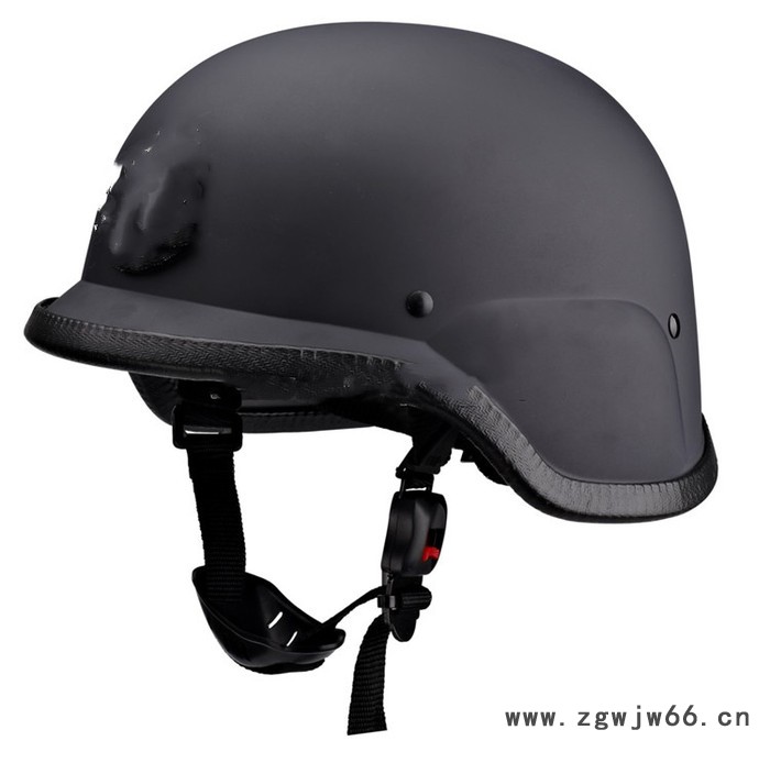 防护头盔防护钢盔M88头盔德式带面罩头盔 安全帽保安 防护头盔图2