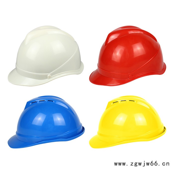 huatai/华泰 定制logo印字V型建筑工地安全帽 电力作业劳保塑料安全帽带透气孔abs安全帽图7