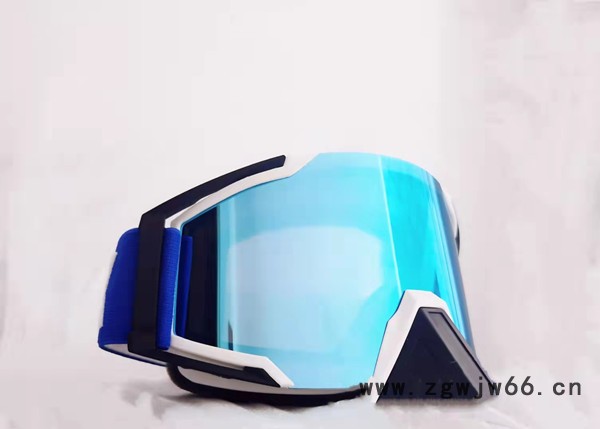 正东滑雪护目镜双层防雾PC大柱面视野增晰全框抗冲击硅胶防滑松紧带滑雪镜