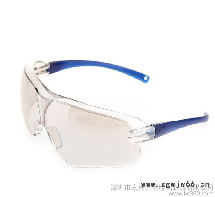 3M护目镜10436防风沙防尘防冲击劳保灰色镜片眼镜图2