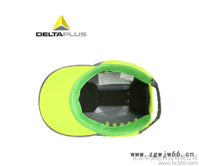 代尔塔102010安全帽工地施工建筑工程电力防砸 透气领导鸭舌防护帽图2