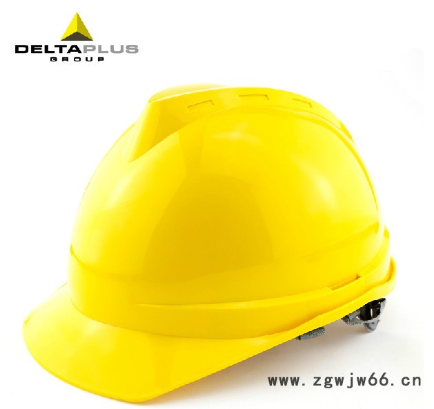 代尔塔安全帽工地工厂防护帽 防紫外线 高纯度HDPE防砸102101