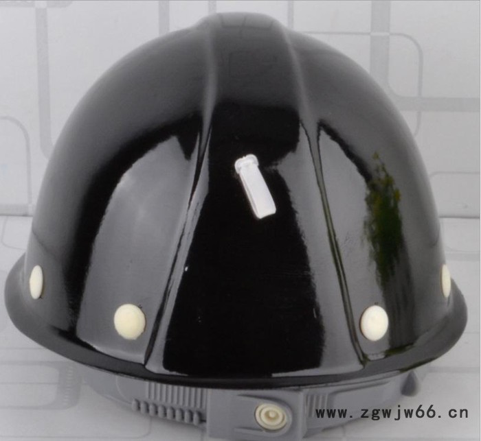 黑色矿工安全帽 头灯支架 建筑工地 防冲击加厚国标防砸安帽图3