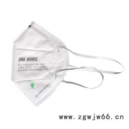 3M口罩9002环保装防尘pm2.5头戴式工业粉尘透气男女通用口罩 9002(无阀)头戴式 3M**图4