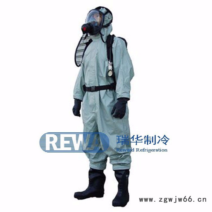 3M1422A 氨用冷库防护  防护服 防化服氨用冷库防护3AN半封闭防化服 连体防护服正压式呼吸器液氨防氨服xl 防护