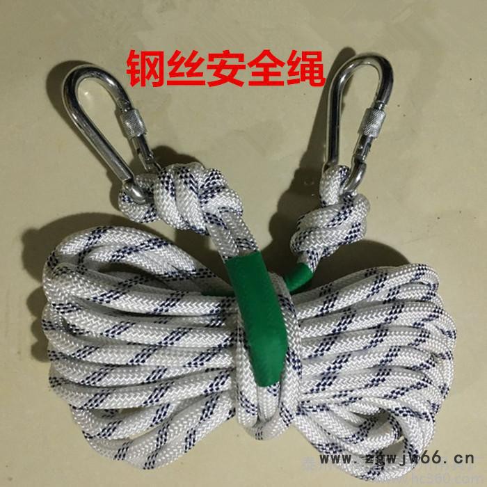 高强度钢丝安全绳 钢丝保护绳 钢丝芯保护绳** 可定制图2