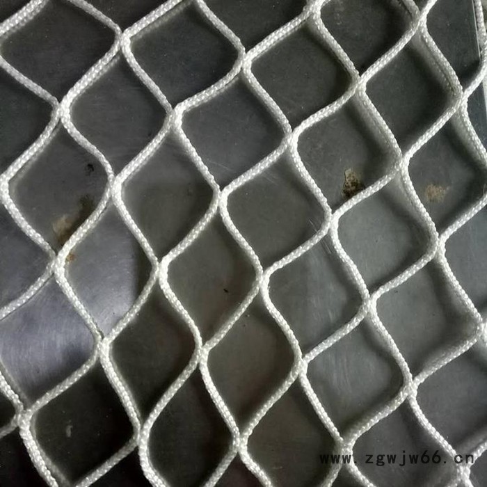 瀚海 厂家批发 白色安全绳网 涤纶丝安全网 尼龙安全平网图2