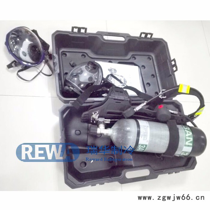 6.8L正压式呼吸器防氨阻燃防护服氨用RHFIA连体全封闭重型防化服图4