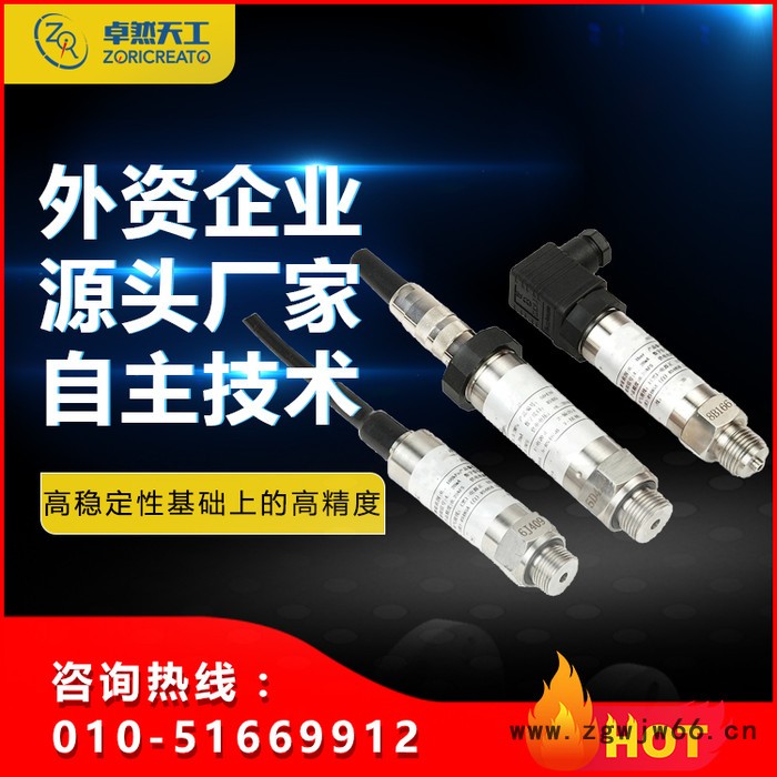 ZORICREATO/卓然天工PT10SR-2300 数显型隔膜压力变送器 双线制0.5级隔膜压力传感器安全带保护图5