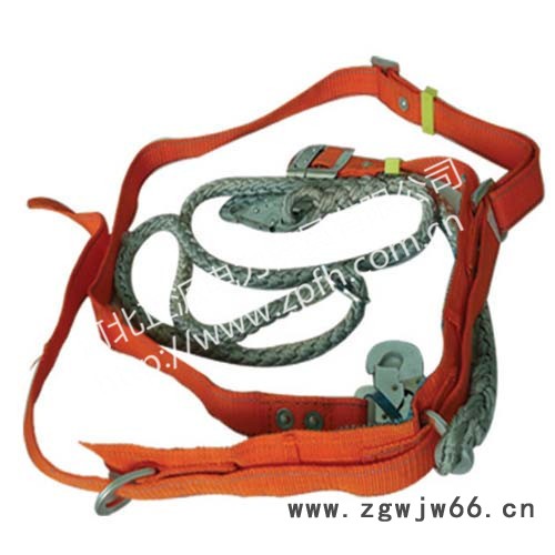 红色电工安全带价格 电力安全带 双保险安全带价格图2