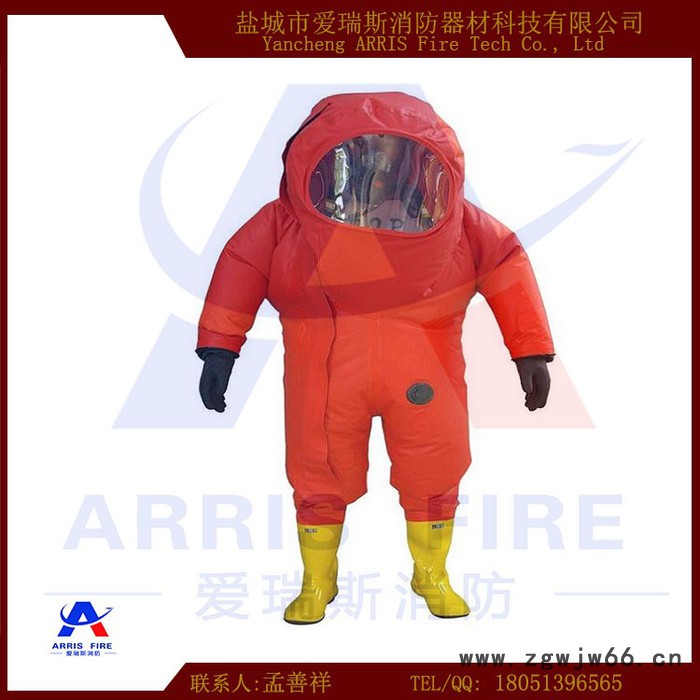 直销一级防化服 全封闭化学防化服图3