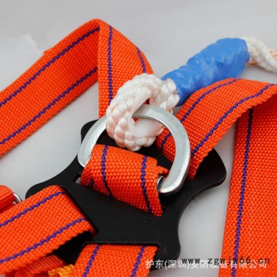 建设牌全身式安全带高空作业工地建筑安全带配件单钩系绳