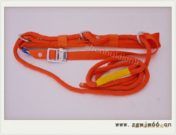 神辉爬杆安全带/电工作业安全带/高空防护安全带/单双保险/全方位/全身式安全带图5