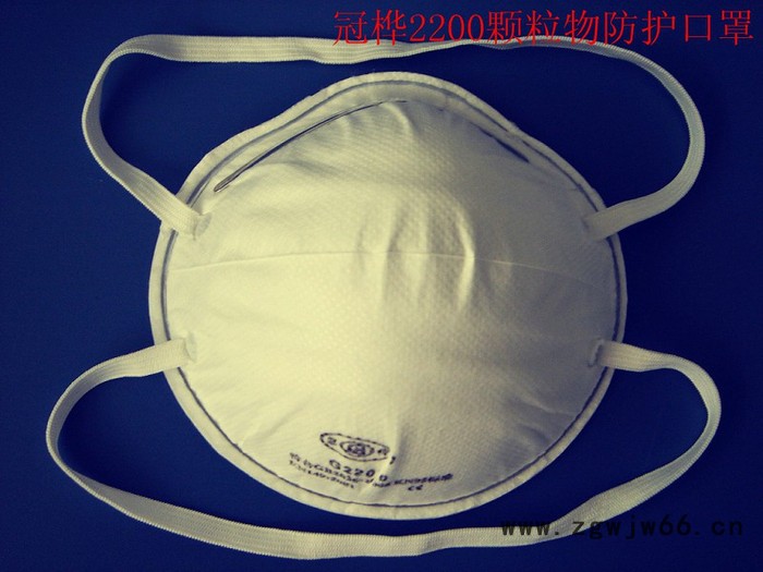 供应冠桦原装G2200防微颗粒物口罩/**图2