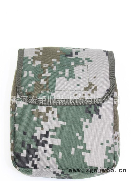 通用迷彩06通用单兵战斗携行具 防毒面具袋模块图3
