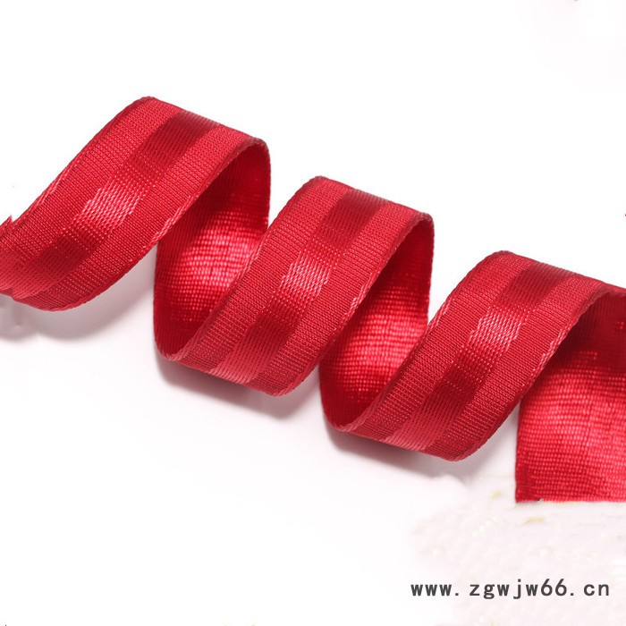 特力佳尼龙织带 平纹坑纹人字纹汽车安全带 箱包背包尼龙带图5