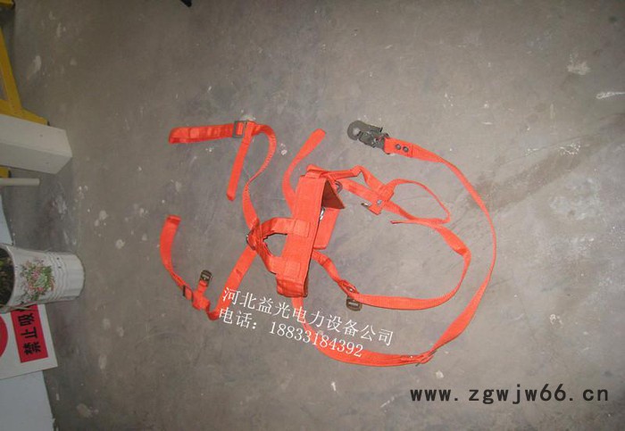 安全带 电工安全带 红双保险安全带 双背双保险安全带可定做图2