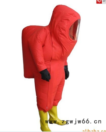 供应江波牌RHF-II型全密封防化服 耐酸碱化学防护服 隔热服 防化服图4