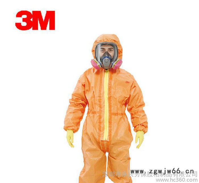 3M 4690化学防护服 隔离/核辐射/喷漆/喷雾/耐酸碱带图3