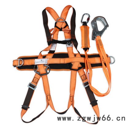 Delta/代尔塔安全带506102高空防坠安全带套装 定位腰带 减震绳 舒适型安全带图3