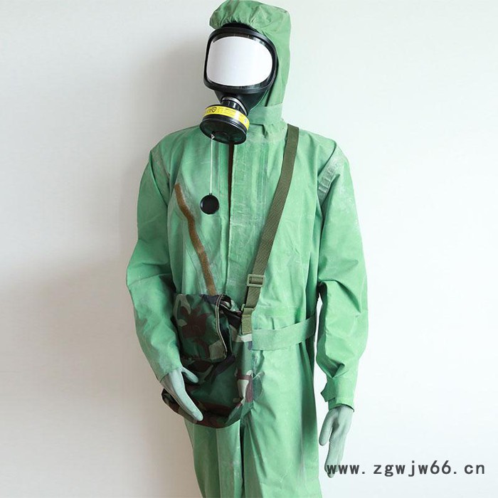 邦固FFY03 防毒衣耐酸碱化学防护服天然橡胶绿色防毒衣山西新华科技**图4