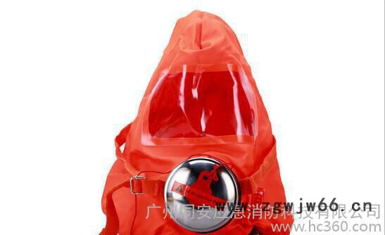 同安牌消防过滤式自救呼吸器火灾防毒面具出口装3C认证图2