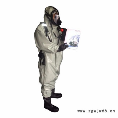 氨库制冷机房防氨阻燃全封闭轻型防护服防化服