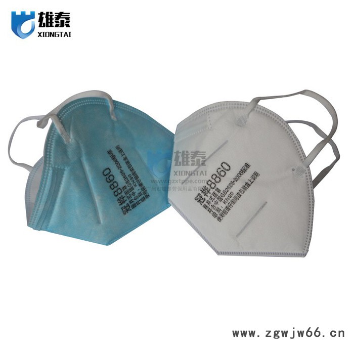 广州雄泰劳保用品8806 **杯型口罩冠桦防雾霾防防颗粒口罩图5