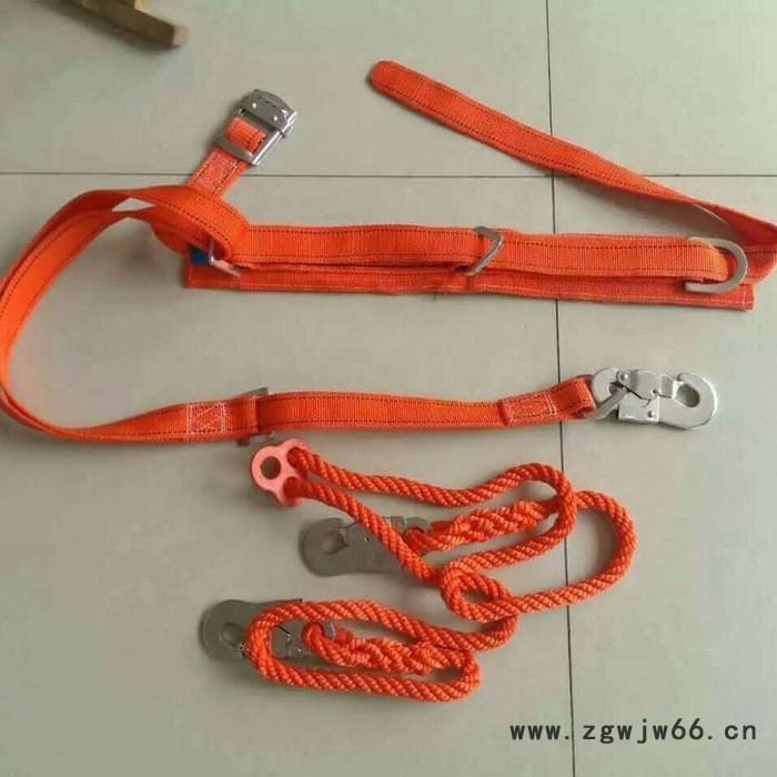 **高空作业安全带 户外施工安全绳 全身五点欧式电工保险腰带 **图3