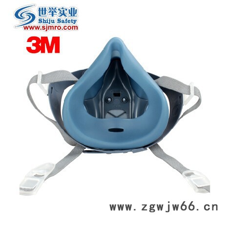 供应3M 7502防毒半面具 防护半面具 防尘半面具-上海世举防毒面具图2
