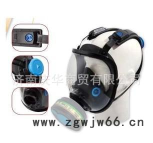 代尔塔 防毒面具 防刺激气味面具 大视野呼吸全面罩 1050图2