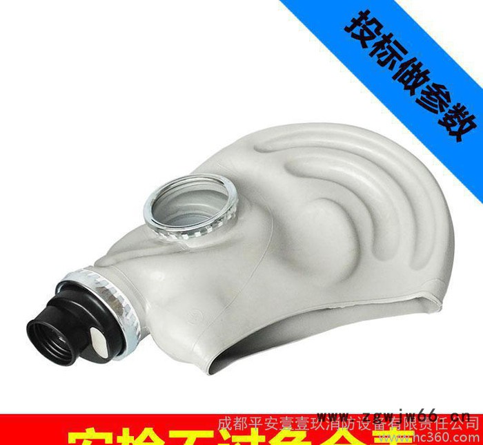 普达橡胶防毒全面具喷漆化工农药甲醛火灾消防军防毒面具全面口罩